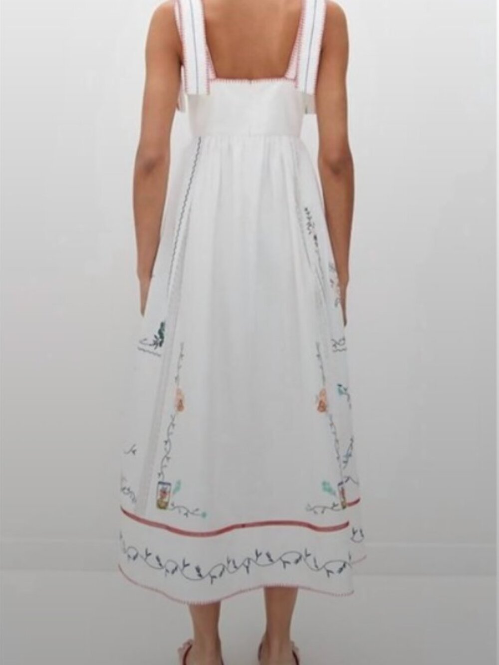 HUNTER BELL Multi Embroidery Stefy Dress - Picture 3 of 8